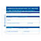 AVERY® Zweckform Meldeblock „Erste Hilfe DGUV Vorschrift 1“, gelocht, 50 Blatt weiß, DIN A6 quer