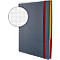 AVERY ZWECKFORM Notizbuch Notizio 7015, PP, 90 Blatt, DIN A5, kariert, grau