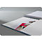 AVERY ZWECKFORM Notizbuch Notizio 7015, PP, 90 Blatt, DIN A5, kariert, grau