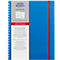 AVERY ZWECKFORM Notizbuch Notizio 7037, PP, 90 Blatt, DIN A4, kariert, blau