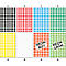 Avery® Zweckform Plakstippenset 59994, 3328-delig, zelfklevend &amp; beschrijfbaar, 8 kleuren, 4 vellen/kleur, 416 stippen/kleur, Ø 8 mm, 100 % recyclebaar