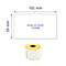 Avery® Zweckform-roletiketten, compatibel met DYMO® LabelWriter™ Series 300/400/450/4XL/Wireless, permanente kleefstof, breedte 102 x hoogte 59 mm, wit, 300 st.