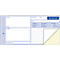 Blue and white short letter form. Text fields for sender, recipient and subject, as well as checkboxes for various options.