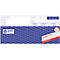 A stationery with a blue background and prints of 'Zweckform' and 'AVERY Zweckform'. At the top is 'Kurzbrief' in blue.