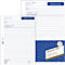 Avery Zweckform Telefonnotiz Nr. 1019, fälschungssicher, kopfverleimt, mikroperforiert, weiß