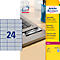 Avery Zweckform Typenschild-Etiketten, zur Eigentumskennzeichnung, 70x37 mm