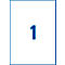AVERY® Zweckform ultra resistente folie-etiketten L7917-10, 210 x 297 mm, 10 etiketten