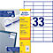 AVERY Zweckform Universal-Etiketten 3421, ultragrip, 70 x 25,4 mm, 3300 Stück