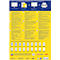 AVERY Zweckform Universal-Etiketten 3452-200, ultragrip, 70 x 42,3 mm, 4200 + 420 Stück