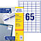 AVERY Zweckform Universal Etiketten 3666, ultragrip, A4, matt, 6500 Etiketten