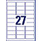 AVERY Zweckform Universal-Etiketten, 63,5 x 29,6 mm, wiederablösbar