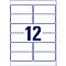 Avery Zweckform universele etiketten, 100 etiketten, 99,1 x 42,3 mm, verwijderbaar