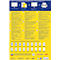 AVERY Zweckform Universele etiketten, 105 x 148 mm, nr. 3483-200, 4 per blad, doos van 200 blad, 800 etiketten