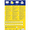 AVERY Zweckform Universele etiketten, 105 x 74 mm, nr. 3427-200, 14 per blad, doos van 200 blad, 1600 etiketten