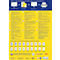AVERY Zweckform Universele etiketten, 105 x 74 mm, nr. 3427-200, 14 per blad, doos van 200 blad, 1600 etiketten
