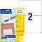 AVERY Zweckform universele etiketten 3655-200, ultragrip, 210 x 148 mm, 400 + 40 stuks