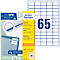 AVERY Zweckform universele etiketten 3666-200, ultragrip, 38 x 21,2 mm, 13000 + 1300 stuks