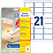 AVERY Zweckform universele etiketten, 63,5 x 38,1 mm, verwijderbaar, 525 + 105 stuks
