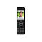 Ein schwarzes FRITZ!Fon-Telefon zeigt ein Portrait von Jan auf dem Display. Auf dem Display-Rand steht: Anrufe, Favoriten.
