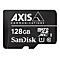 AXIS Surveillance - Flash-Speicherkarte (microSDXC-an-SD-Adapter inbegriffen) - 128 GB - UHS-I U1 / Class10 - microSDXC - Schwarz