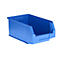 Bac à bec LF 321 SSI Schäfer - polypropylène - L 350 x l. 220 x H 145 mm - 7,5 L - bleu - set avantageux : 7 pièces
