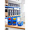 Bac à bec LF 322 SSI Schäfer - polypropylène - L 343 x l. 209 x H 200 mm - 10,4 L - bleu - set avantageux : 5 pièces