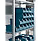Bac à bec SSI Schaefer LF 221, polypropylène, L 234 x l 150 x H 122 mm, 2,7 l, pétrole