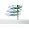 Bac à courrier CopySwinger- format B4 - 3 ou 5 bacs au choix - support anthracite