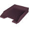 Bac à courrier Helit The Green Staff, pour format A4-C4, empilable en quinconce, plastique recyclé, rouge, 5 pcs.