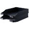 Bac à courrier KARMA, L 255 x P 348 x H 65 mm, noir