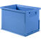 Bac à empiler série 14/6-3 S, en polypropylène, avec poignée encastrée, L 310 x l. 210 x H 197 mm, 9,3 L, bleu