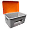 Bac à sel ou à sable standard, avec ouverture de prélèvement, 400 L, L 1210 x l. 820 x H 670 mm