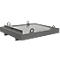 Bac conteneur CW 1, acier, pour conteneur mobile jusqu'à 10 m³, angle d’inclinaison 5 °, 2300 x 2030 x 560, RAL7005