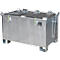 Bac d'entrepôt pour batteries au lithium-ion de type LIL 220, tôle d’acier, couvercle verrouillable, empilable 3 fois, l. 1200 x P 800 mm