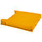 Bac de rangement Eichner Big, pour trieur mural, hauteur de remplissage 34 mm, L 262 x P 42 x H 302 mm, jaune