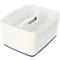 Bac de rangement MyBox Leitz, format A4, pour ustensiles, blanc/gris