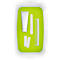 Bac de rangement MyBox Leitz, format A5, pour ustensiles, blanc/vert