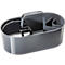 Bac de rangement Toolbox HAN Loft, portable, avec 4 compartiments, L 330 x P 179 x H 175 mm, plastique, gris granit