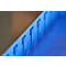 Bac de rayonnage RK 400, polystyrène, L 408 x l. 162 x H 66 mm, 8 compartiments, pour étagère de 400 mm de profondeur, bleu