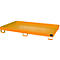 Bac de rayonnage type RW/RW 2200-1, sans caillebotis, orange RAL2000