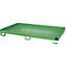 Bac de rayonnage type RW/RW 2200-1, sans caillebotis, vert RAL6011
