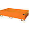 Bac de rayonnage type RW/RW 2200-2, sans caillebotis, orange RAL2000