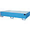 Bac de rayonnage type RW/RW 2700-2, avec caillebotis, bleu RAL5012