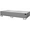 Bac de rayonnage type RW/RW 2700-3, avec caillebotis, gris RAL7005
