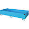 Bac de rayonnage type RW/RW 2700-3, sans caillebotis, bleu RAL5012