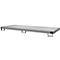 Bac de rayonnage type RW/RW 3300-1, avec caillebotis, gris RAL7005