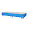 Bac de rayonnage type RW/RW 3300-2, avec caillebotis, bleu RAL5012