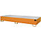 Bac de rayonnage type RW/RW 3300-2, avec caillebotis, orange RAL2000
