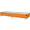 Bac de rayonnage type RW/RW 3600-3, avec caillebotis, orange RAL2000