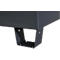 Bac de rétention 1000-2 - acier - L 2650 x l. 1300 x H 435 mm - pour 2 containers de 1000 L - caillebotis galvanisé - anthracite RAL 7016 - Schäfer Shop Pure